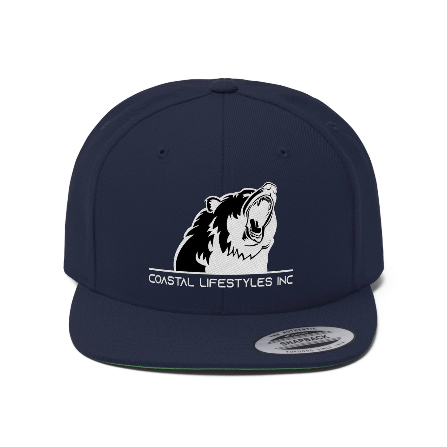 Coastal Grizzly - Unisex Flat Bill Hat