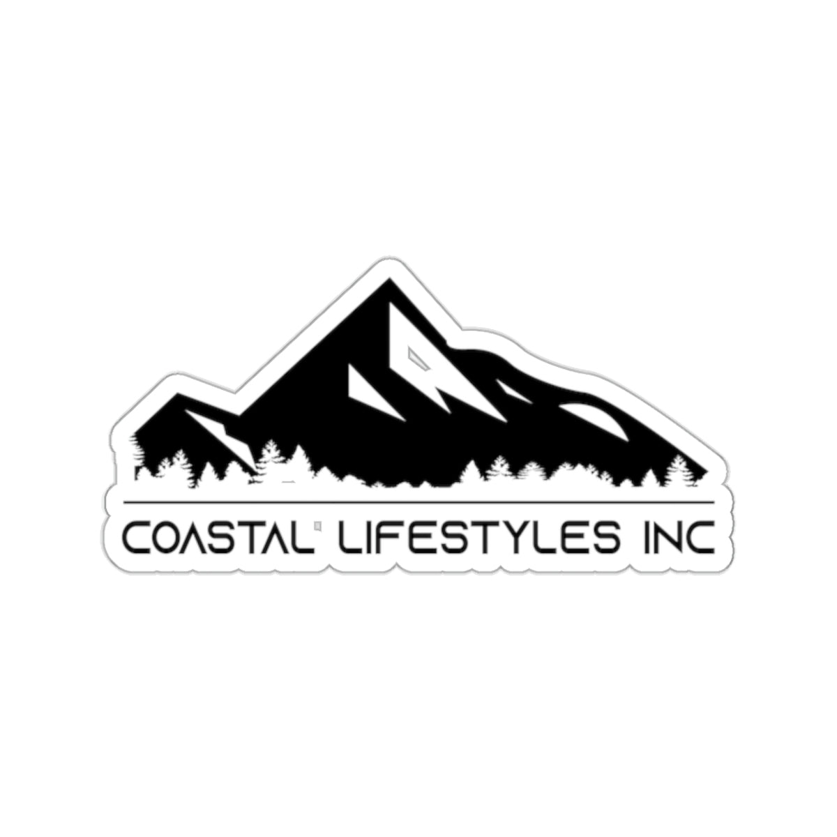 Coastal Lifestyles Die Cut Sticker