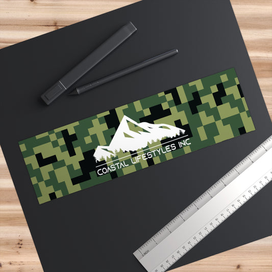 Coastal Lifestyles Camo Bumper Sticker