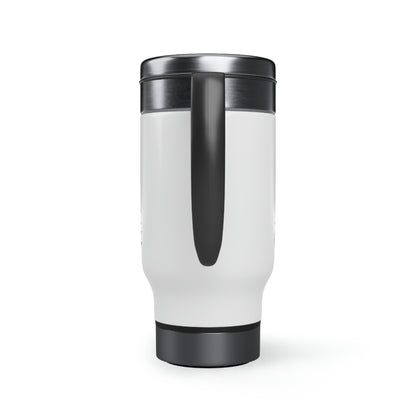 Coastal Lifestyles -  Stainless Steel Travel Mug with Handle, 14oz